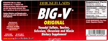 Bricker Labs BIG-V Original - supplement