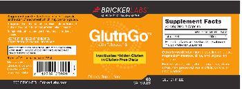 Bricker Labs GlutnGo With Tolerase G - supplement