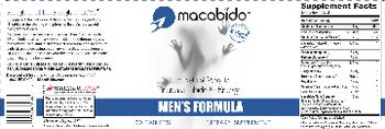 Bricker Labs Macabido Men's Formula - supplement