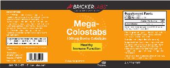 Bricker Labs Mega-Colostabs - supplement