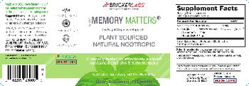 Bricker Labs Memory Matters - supplement
