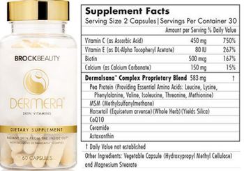 Brock Beauty Dermera - supplement
