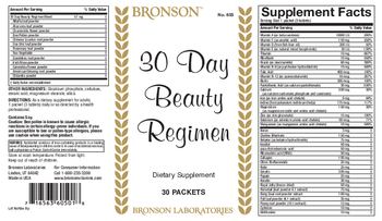 Bronson 30 Day Beauty Regimen - supplement