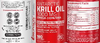 Bronson Antarctic Krill Oil 1000 mg - supplement