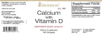 Bronson Laboratories Calcium With Vitamin D - supplement