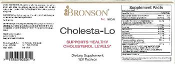 Bronson Cholesta-Lo - supplement
