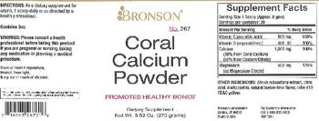 Bronson Coral Calcium Powder - supplement