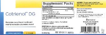 Bronson Cotrienol DG - supplement