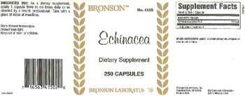 Bronson Echinacea - supplement