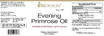 Bronson Evening Primrose Oil - supplement