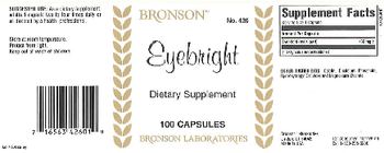 Bronson Eyebright - supplement