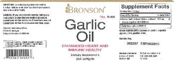 Bronson Garlic Oil - supplement