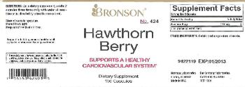 Bronson Hawthorn Berry - supplement
