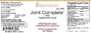 Bronson Joint Complete With Hyaluronic Acid - supplement