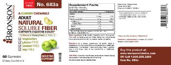 Bronson Laboratories Adult Natural Soluble Fiber - supplement