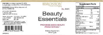 Bronson Laboratories Beauty Essentials - supplement