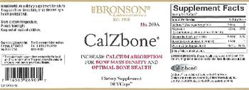 Bronson Laboratories CalZbone - supplement