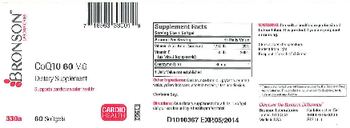 Bronson Laboratories CoQ10 60 mg - supplement