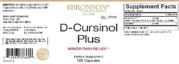 Bronson Laboratories D-Cursinol Plus - supplement