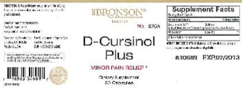 Bronson Laboratories D-Cursinol Plus - supplement