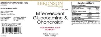 Bronson Laboratories Effervescent Glucosamine & Chondroitin - supplement