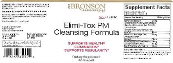 Bronson Laboratories Elimi-Tox PM Cleansing Formula - supplement