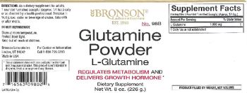 Bronson Laboratories Glutamine Powder L-Glutamine - supplement