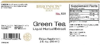 Bronson Laboratories Green Tea Liquid Herbal Extract - supplement
