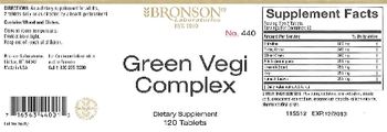 Bronson Laboratories Green Vegi Complex - supplement