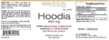 Bronson Laboratories Hoodia 800 mg - supplement