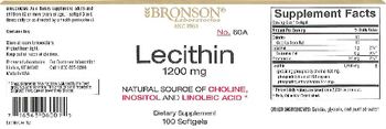 Bronson Laboratories Lecithin 1200 mg - supplement