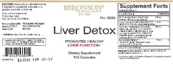 Bronson Laboratories Liver Detox - supplement