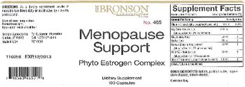 Bronson Laboratories Menopause Support - supplement