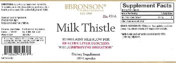 Bronson Laboratories Milk Thistle - supplement