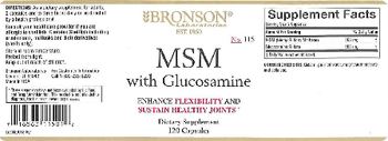 Bronson Laboratories MSM With Glucosamine - supplement