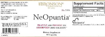Bronson Laboratories NeOpuntia - supplement