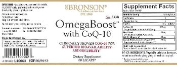 Bronson Laboratories OmegaBoost with CoQ-10 - supplement