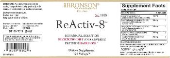 Bronson Laboratories ReActiv-8 - supplement