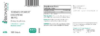 Bronson Laboratories Tomato Power Lycopene 15 mg - supplement