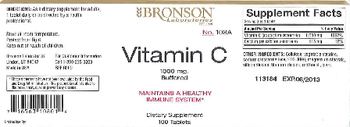 Bronson Laboratories Vitamin C 1000 mg Buffered - supplement