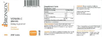 Bronson Laboratories Vitamin C 250 mg - supplement
