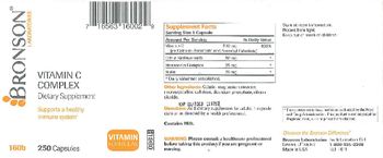 Bronson Laboratories Vitamin C Complex - supplement