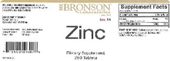 Bronson Laboratories Zinc - supplement