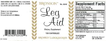 Bronson Laboratories Leg Aid - supplement