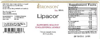 Bronson Laboratories Lipacor - supplement