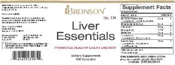 Bronson Liver Essentials - supplement