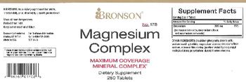 Bronson Magnesium Complex - supplement