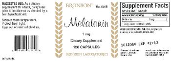 Bronson Melatonin 1 mg - supplement