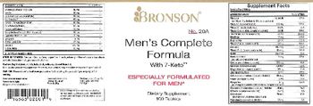 Bronson Men's Complete Formula with 7-Keto - supplement