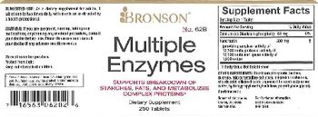 Bronson Multiple Enzymes - supplement